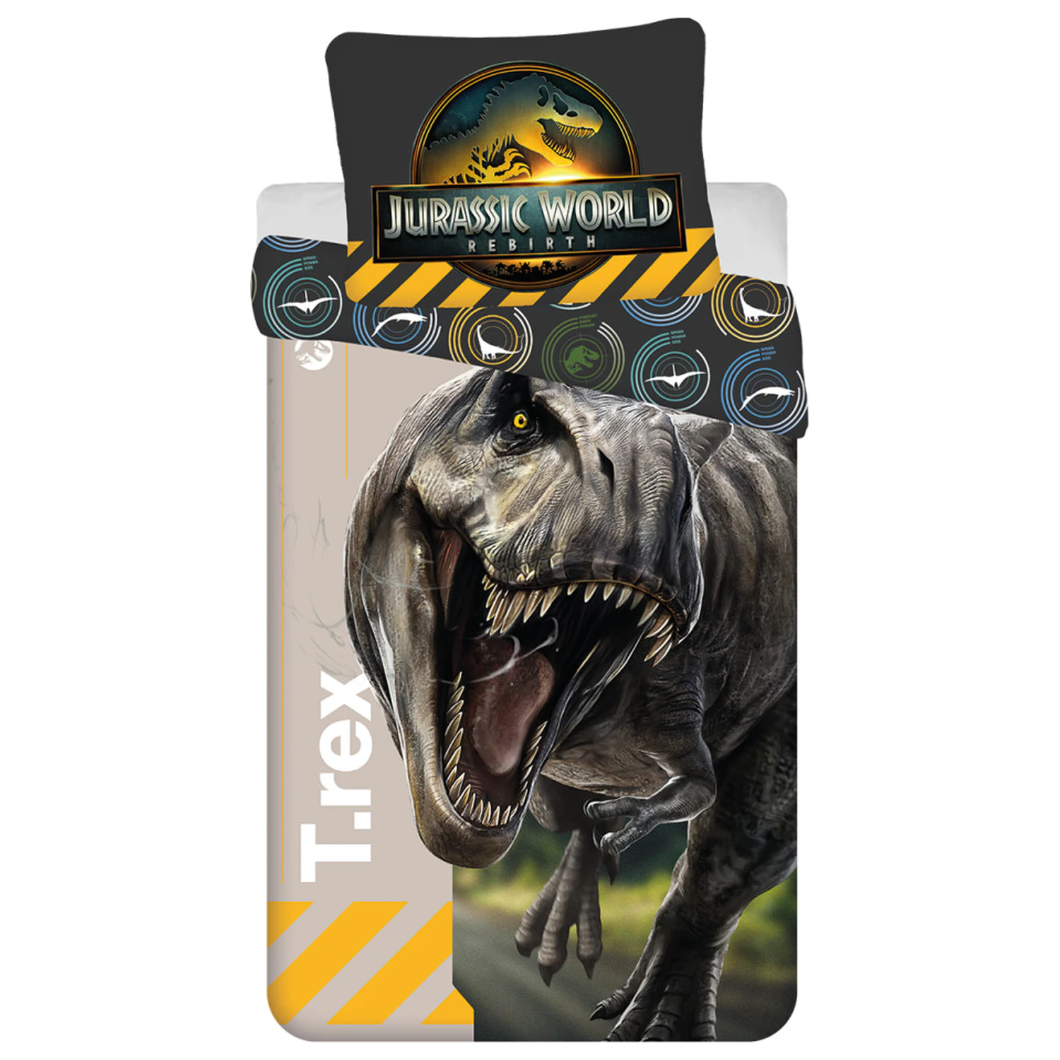 Jurassic World T-Rex povlečení na přikrývku fotografii produktu