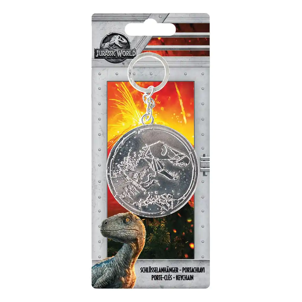 Jurassic World Metal Keychain T-Rex - Kovová klíčenka T-Rex fotografii produktu