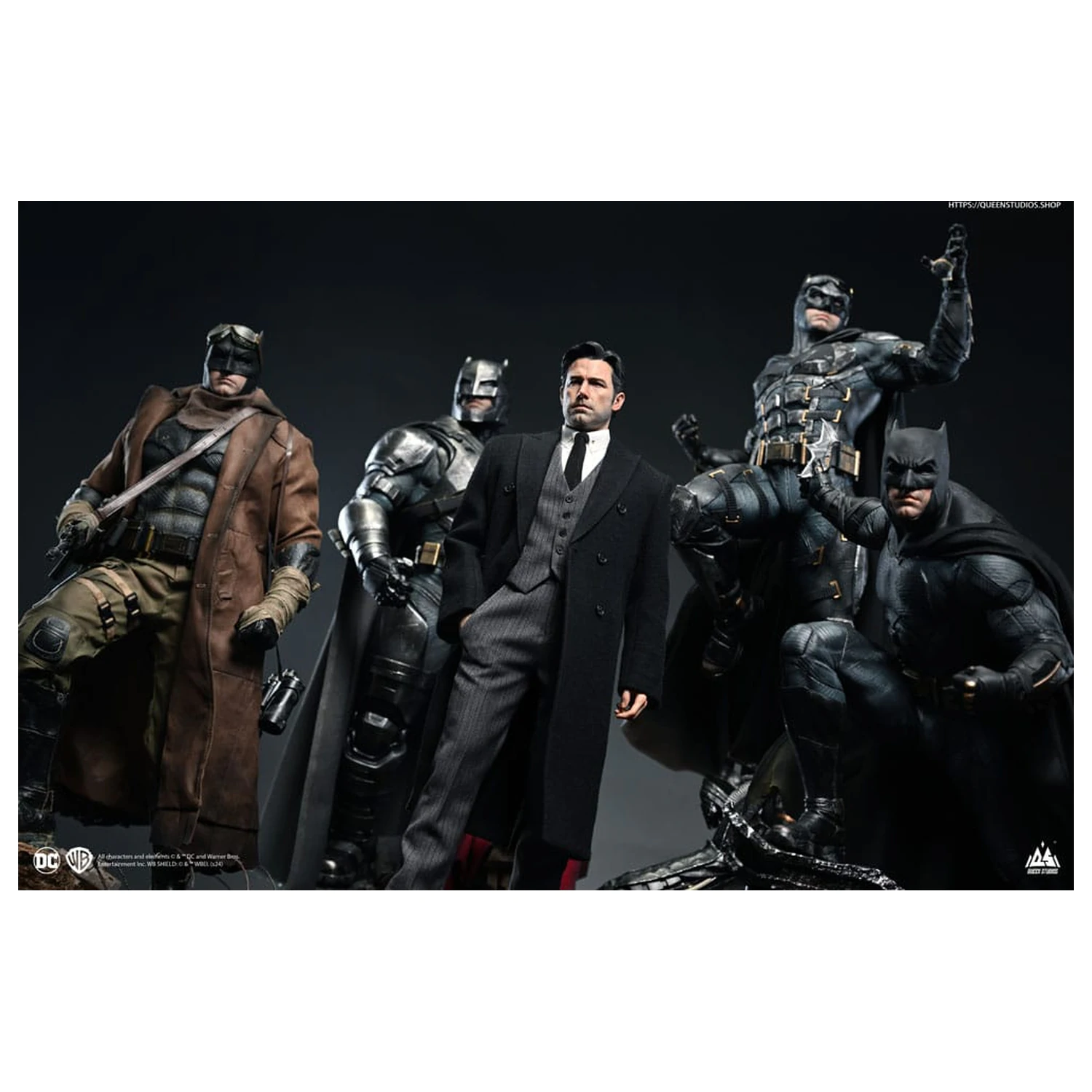 Justice League Socha 1/4 Bruce Wayne (Ben Affleck) 51 cm fotografii produktu