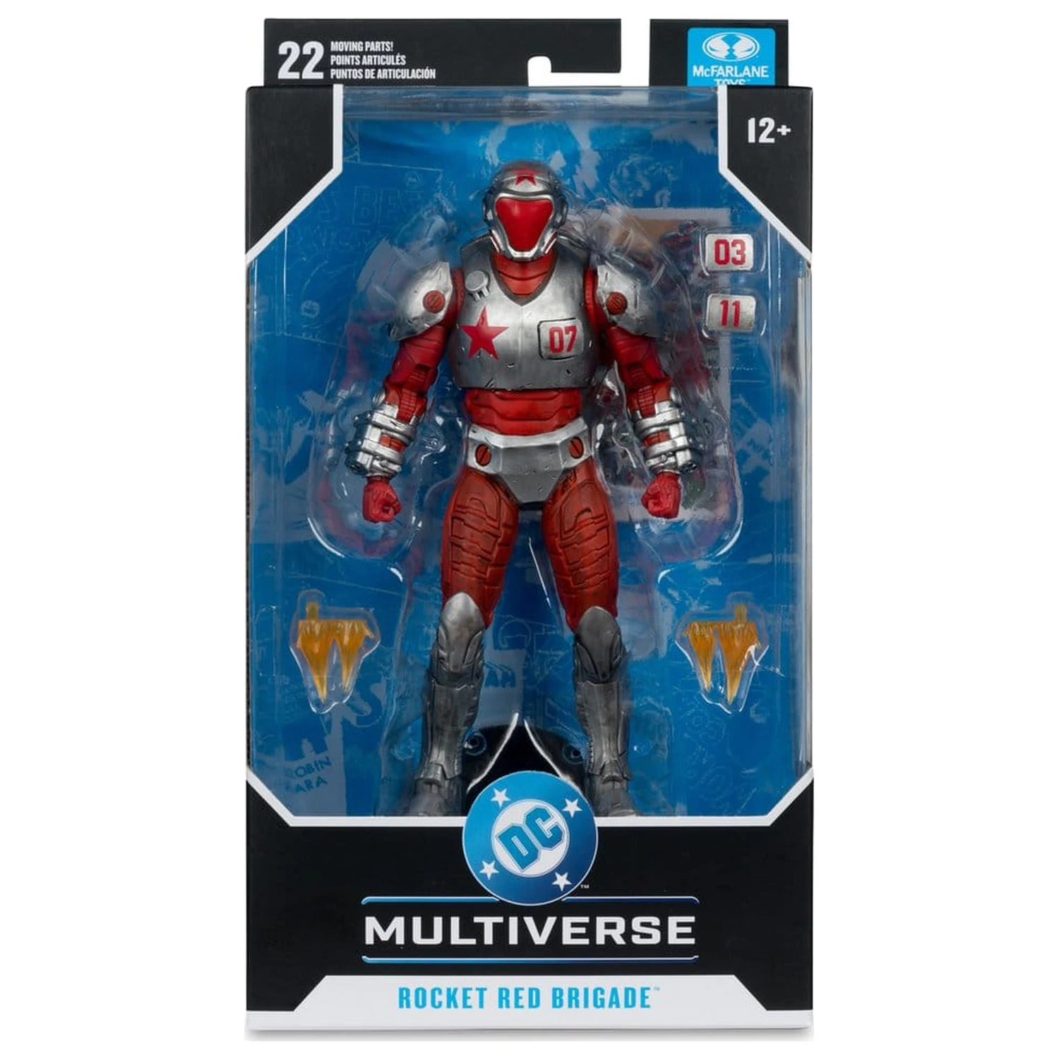 Justice League: Generation Lost DC Multiverse Akční figurka Rocket Red Brigade 18 cm fotografii produktu