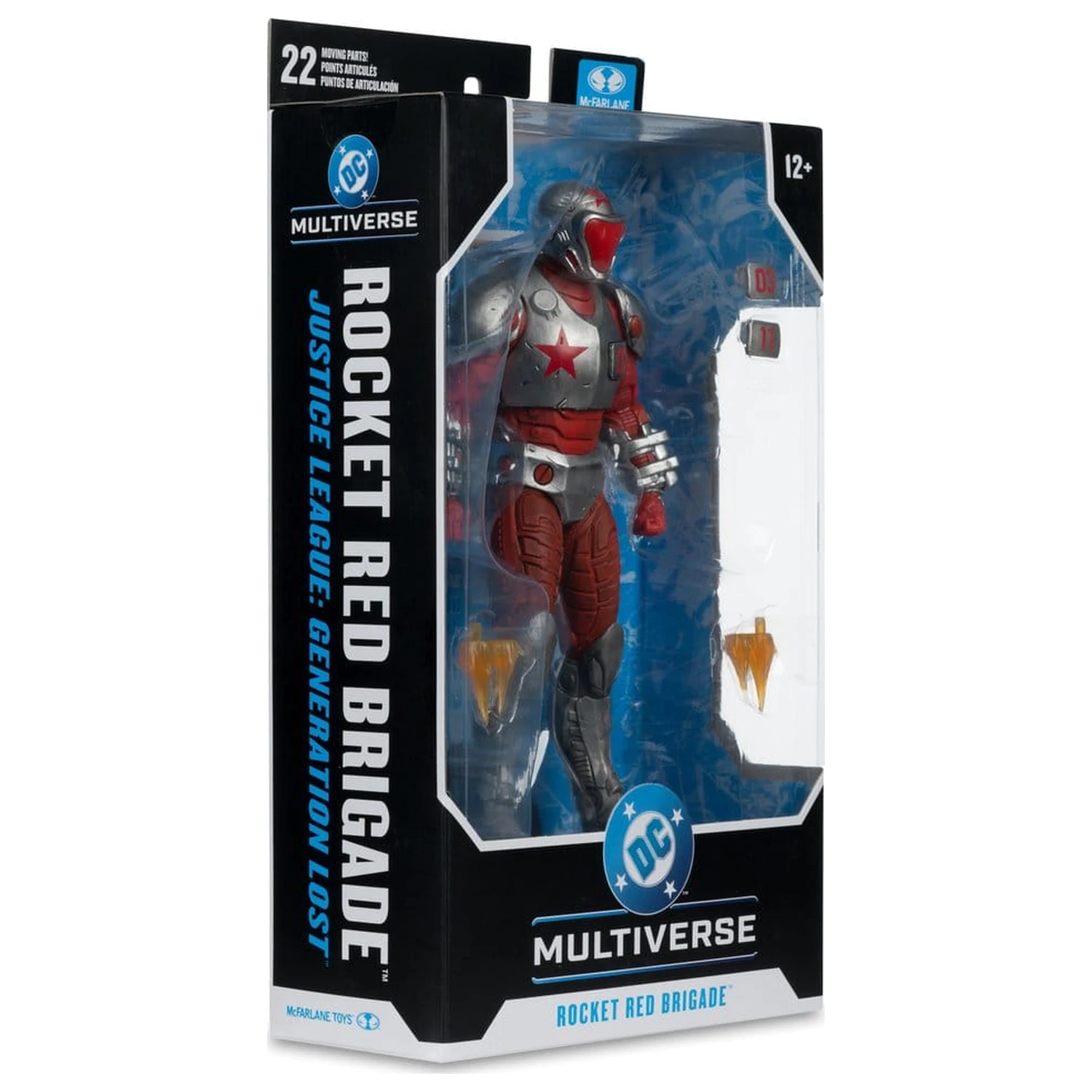 Justice League: Generation Lost DC Multiverse Akční figurka Rocket Red Brigade 18 cm fotografii produktu