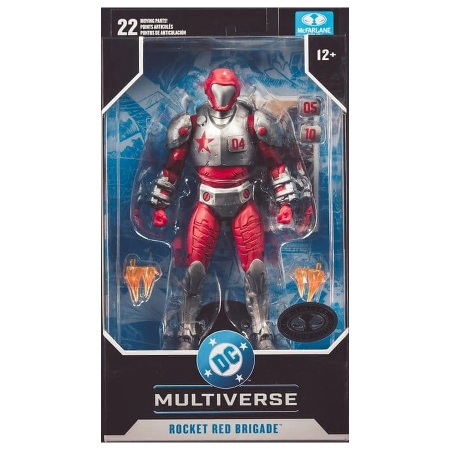 Justice League: Generation Lost DC Multiverse Akční figurka Rocket Red Brigade (Platinum Edition) 18 cm fotografii produktu