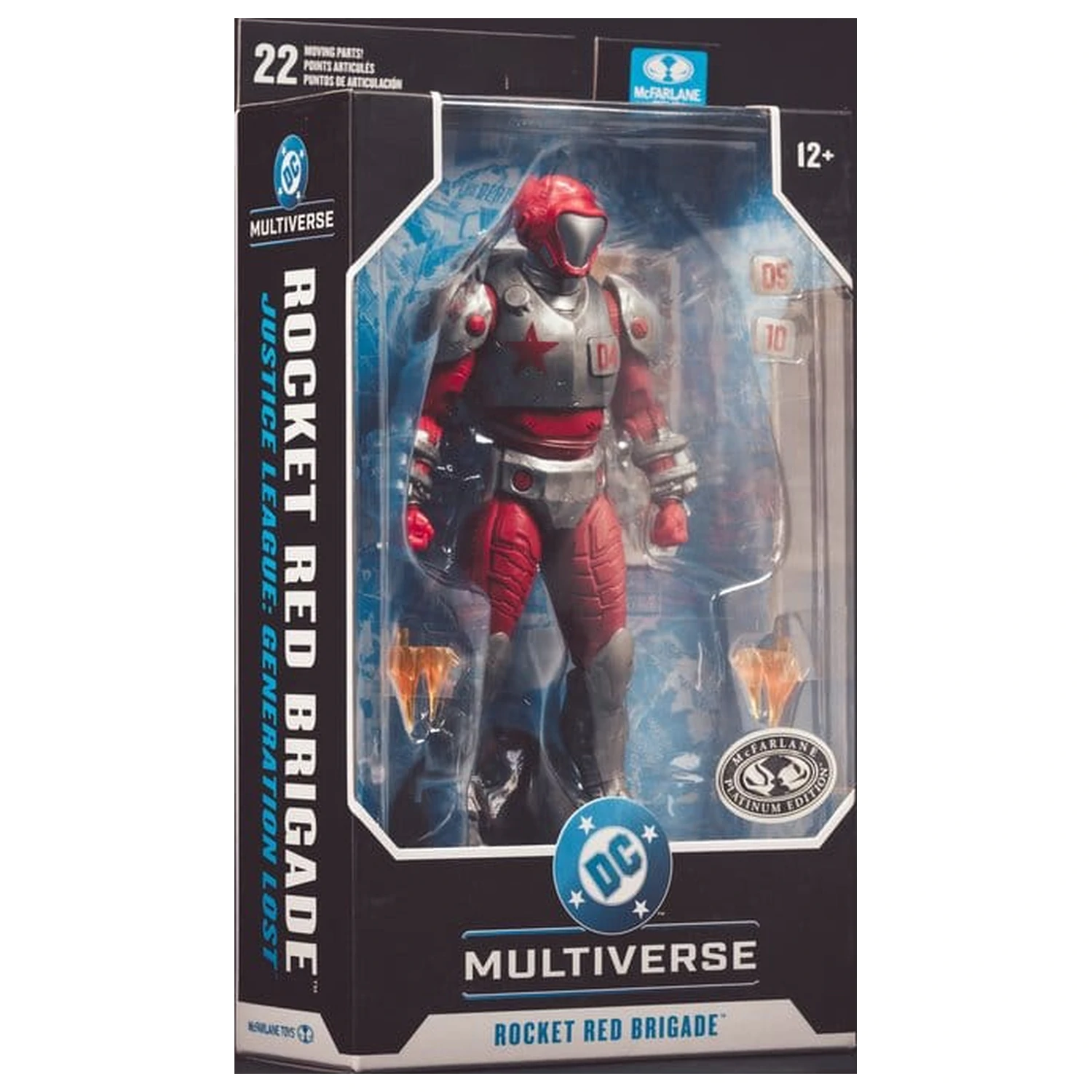 Justice League: Generation Lost DC Multiverse Akční figurka Rocket Red Brigade (Platinum Edition) 18 cm fotografii produktu