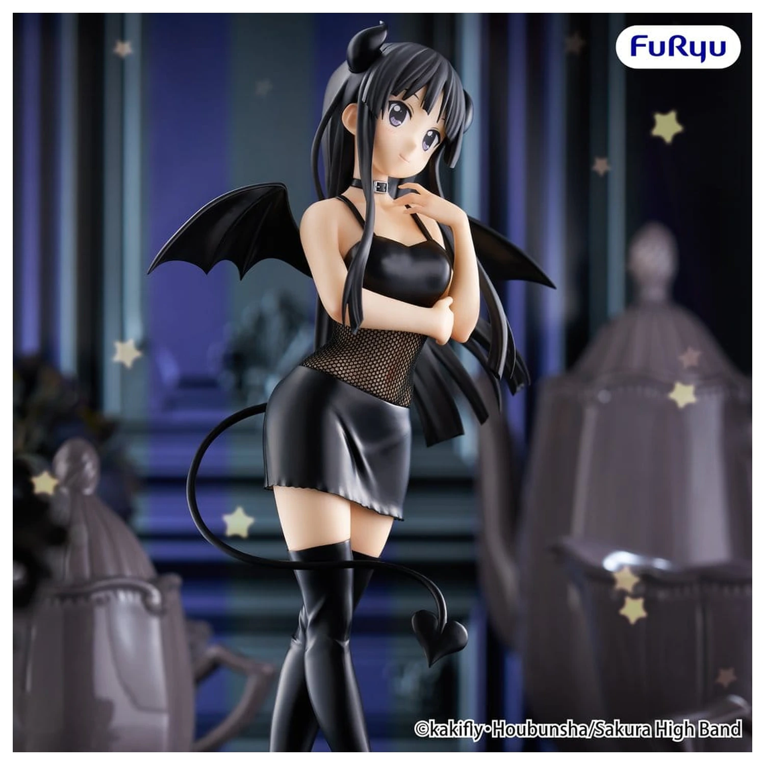 K-ON! BiCute Dark PVC figurka Mio Akiyama 24 cm fotografii produktu