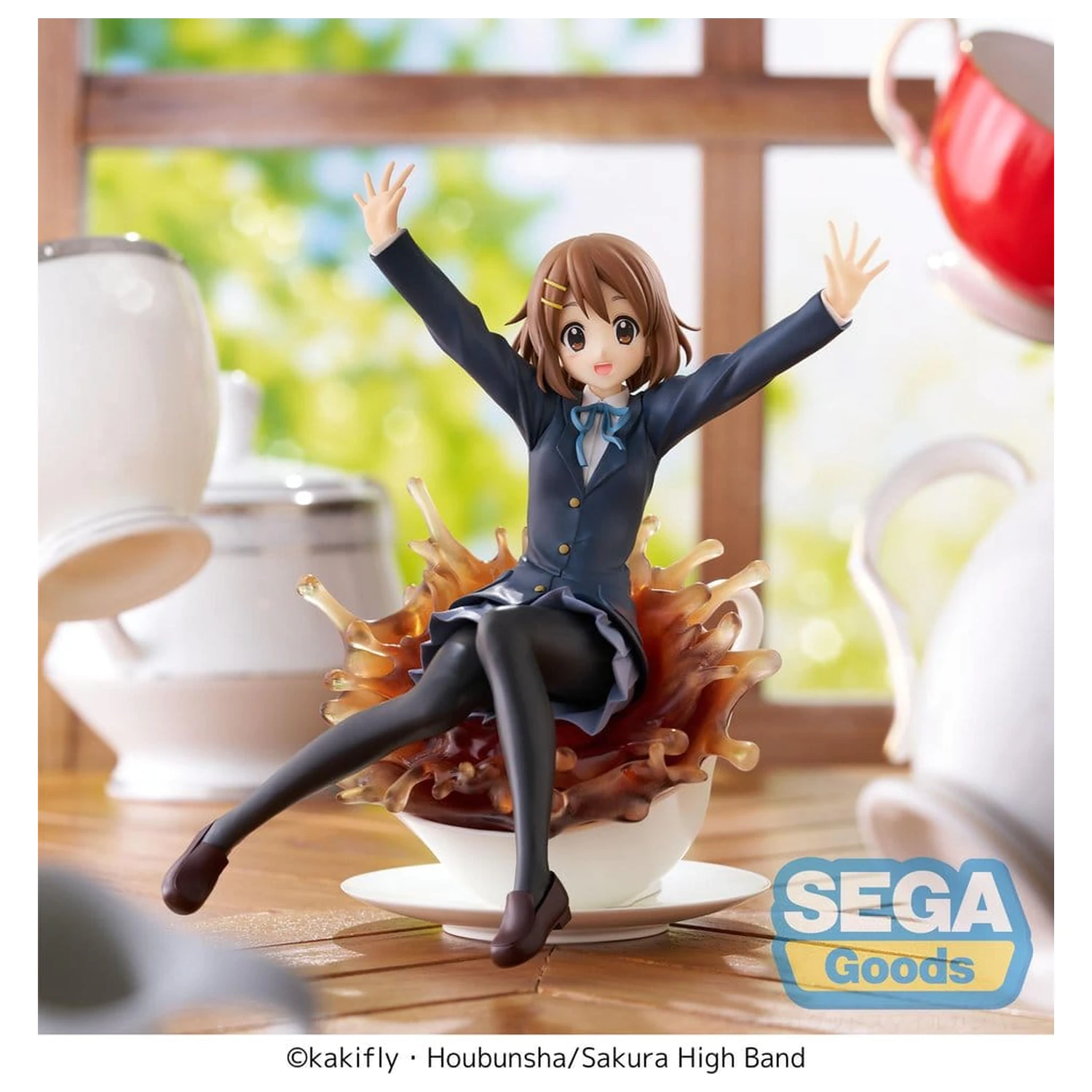 K-On! Luminasta PVC figurka Yui Hirasawa 17 cm fotografii produktu