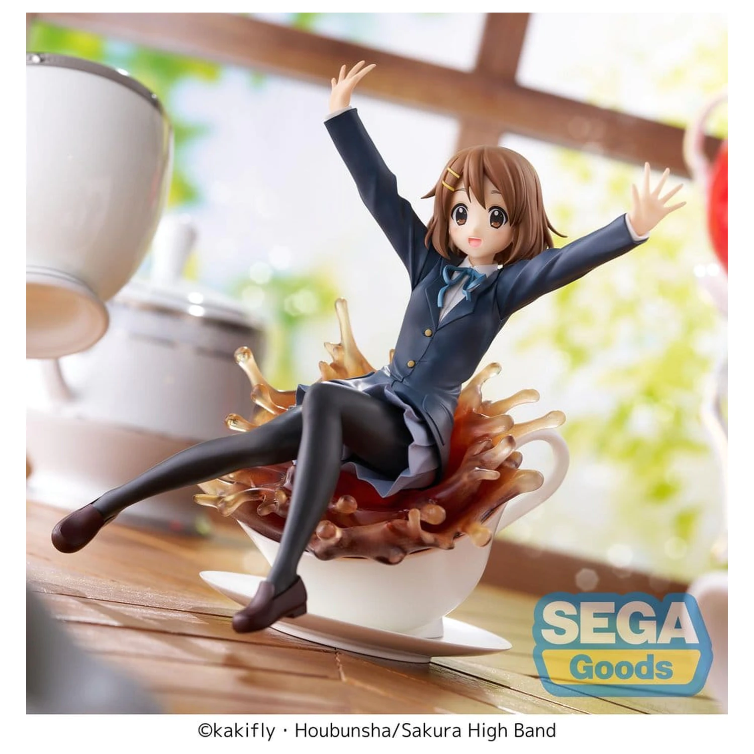 K-On! Luminasta PVC figurka Yui Hirasawa 17 cm fotografii produktu