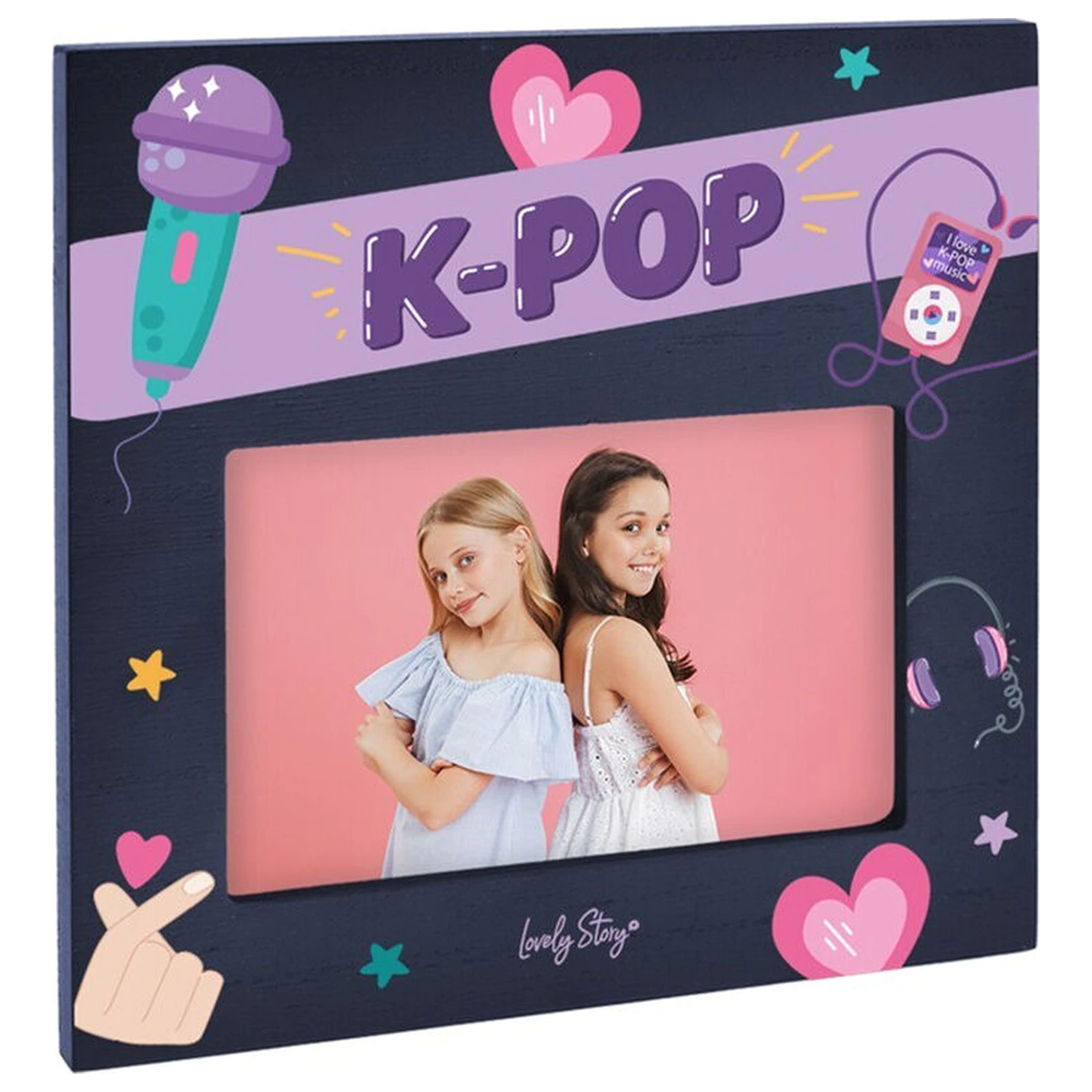 K-Pop Tmavě modré fotorámečky fotografii produktu