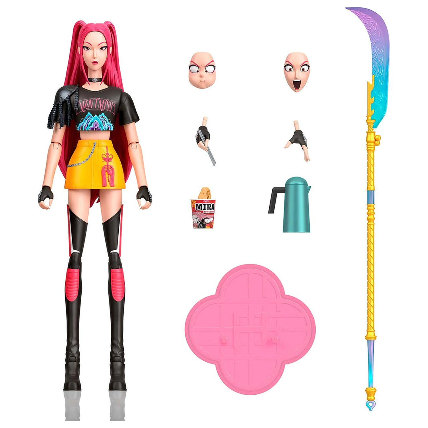 K-Pop Demon Hunters Mira figurka 15cm fotografii produktu