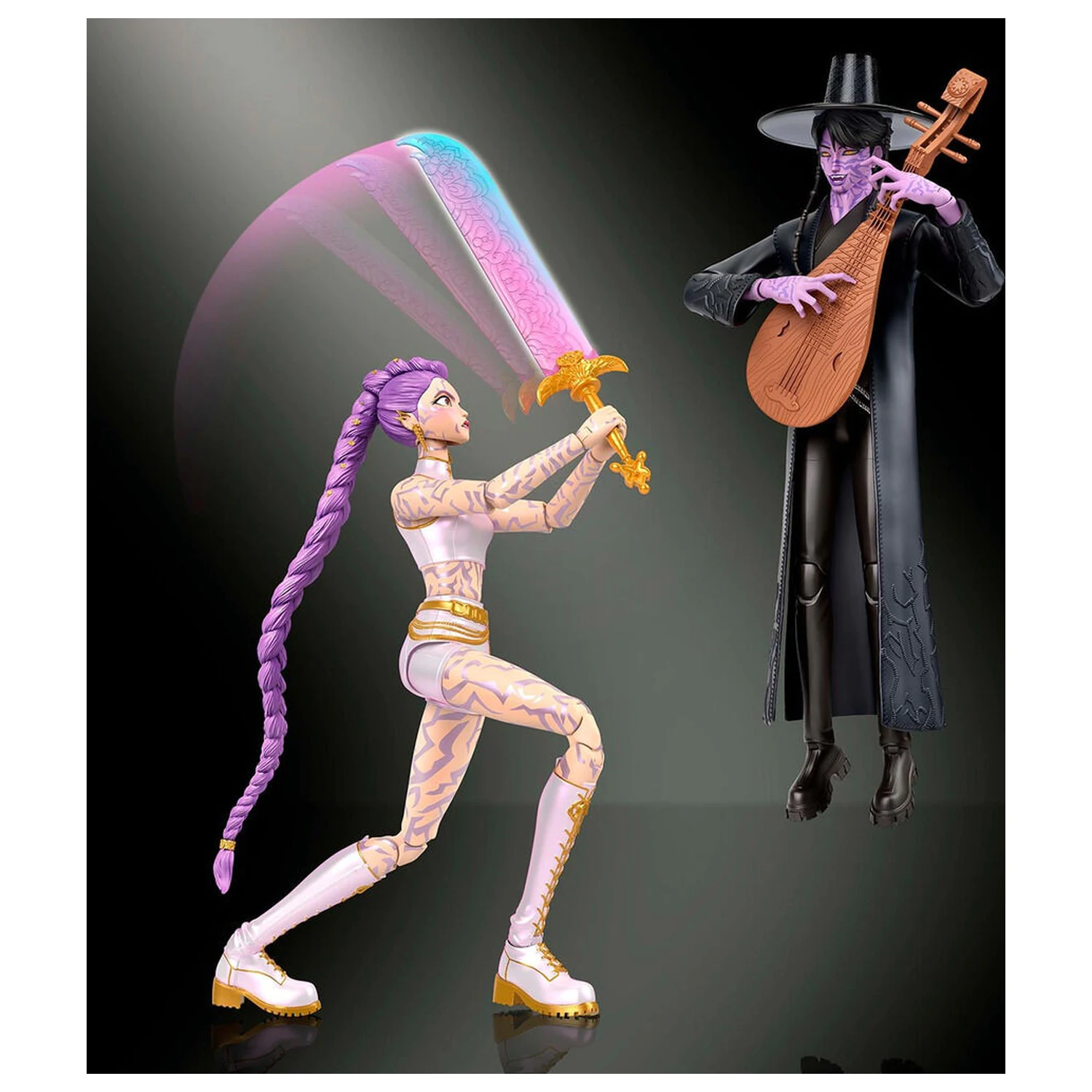 K-Pop Demon Hunters Rumi & Jinu sada 2 figurek 15 cm fotografii produktu