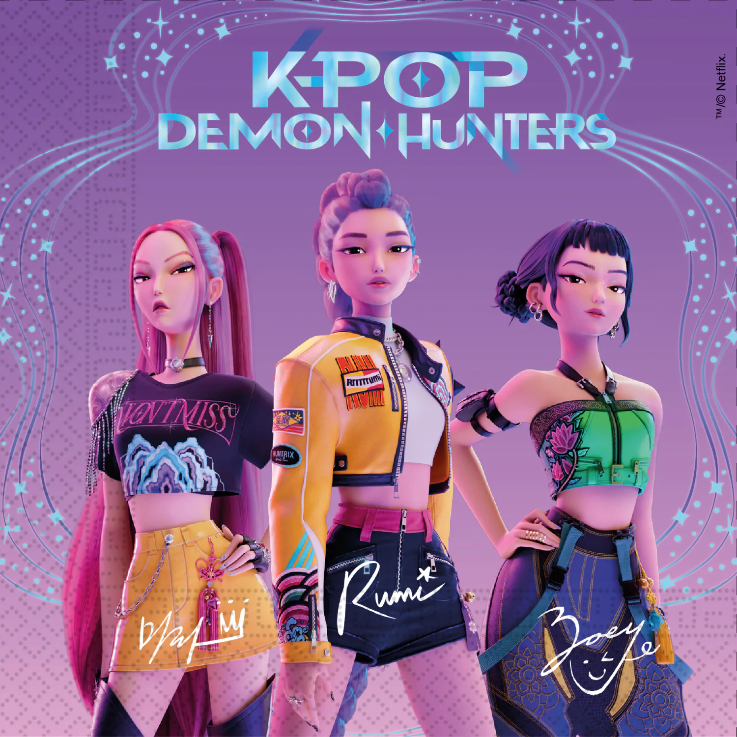 K-POP Demon Hunters balení ubrousků fotografii produktu