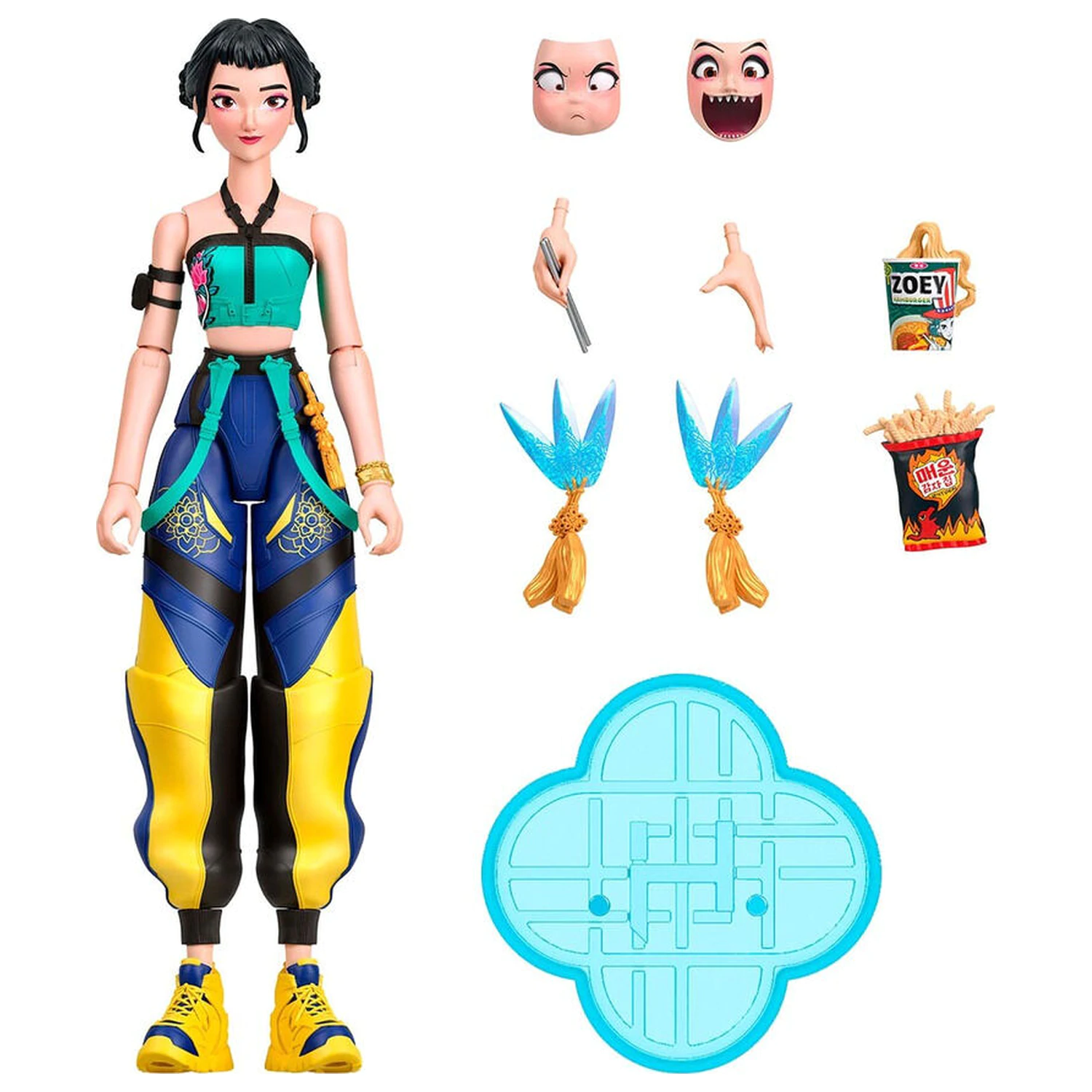 K-Pop Demon Hunters Zoey figurka 15 cm fotografii produktu
