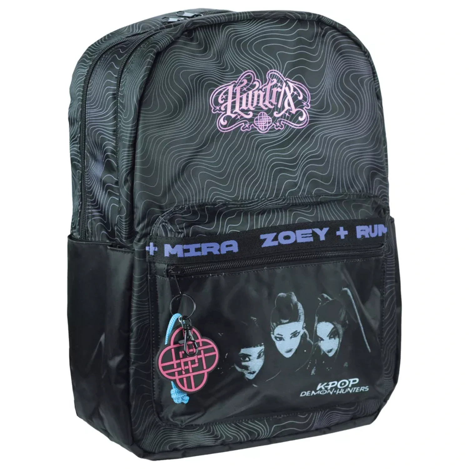 K-pop Demon Slayers Black Hunterx školní taška, taška 46 cm fotografii produktu