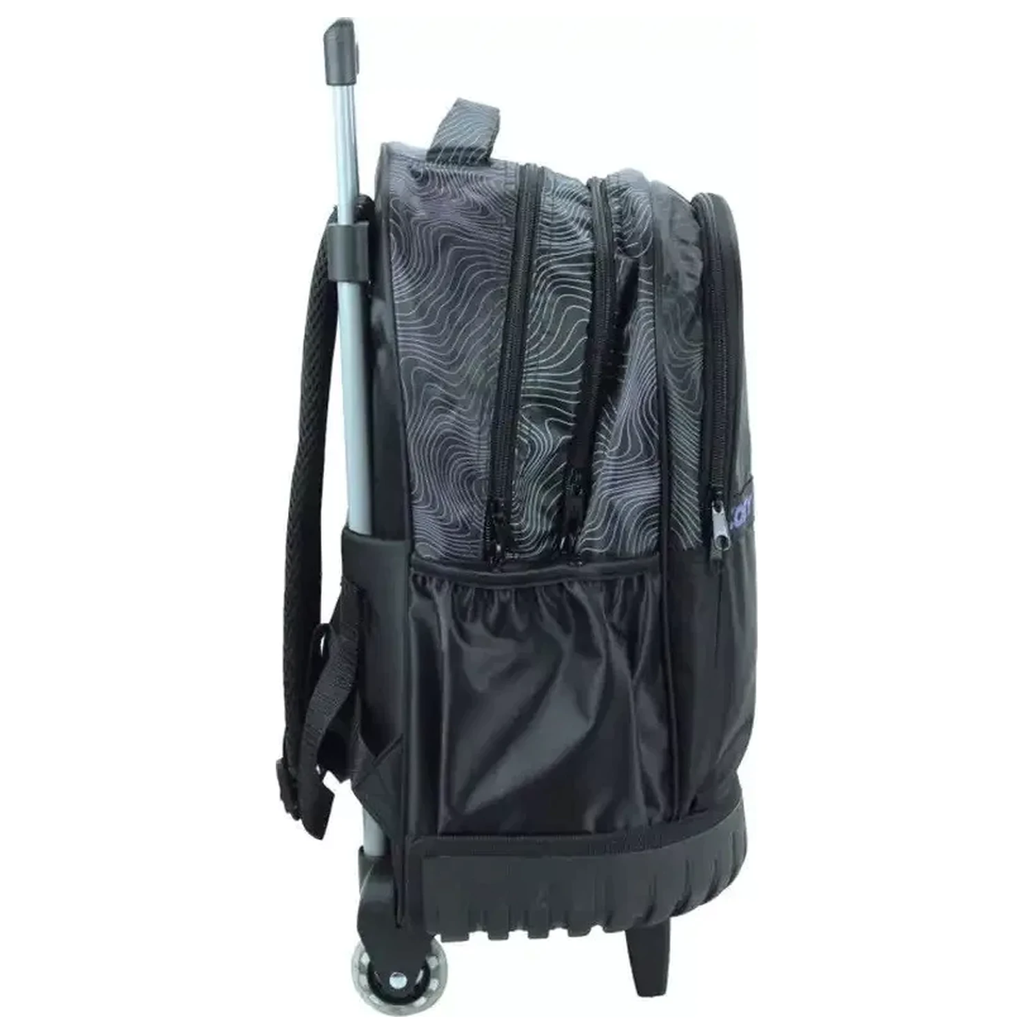 K-pop Demon Hunters Black Premium pojízdná školní taška, 46 cm fotografii produktu