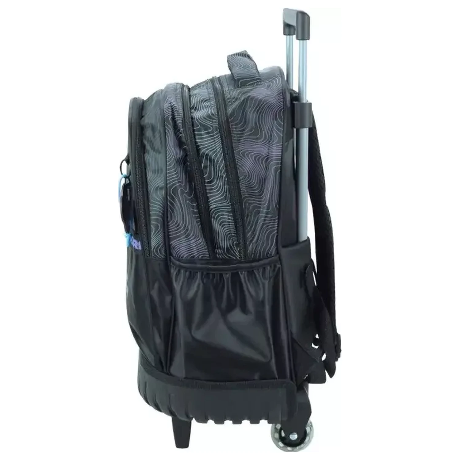 K-pop Demon Hunters Black Premium pojízdná školní taška, 46 cm fotografii produktu
