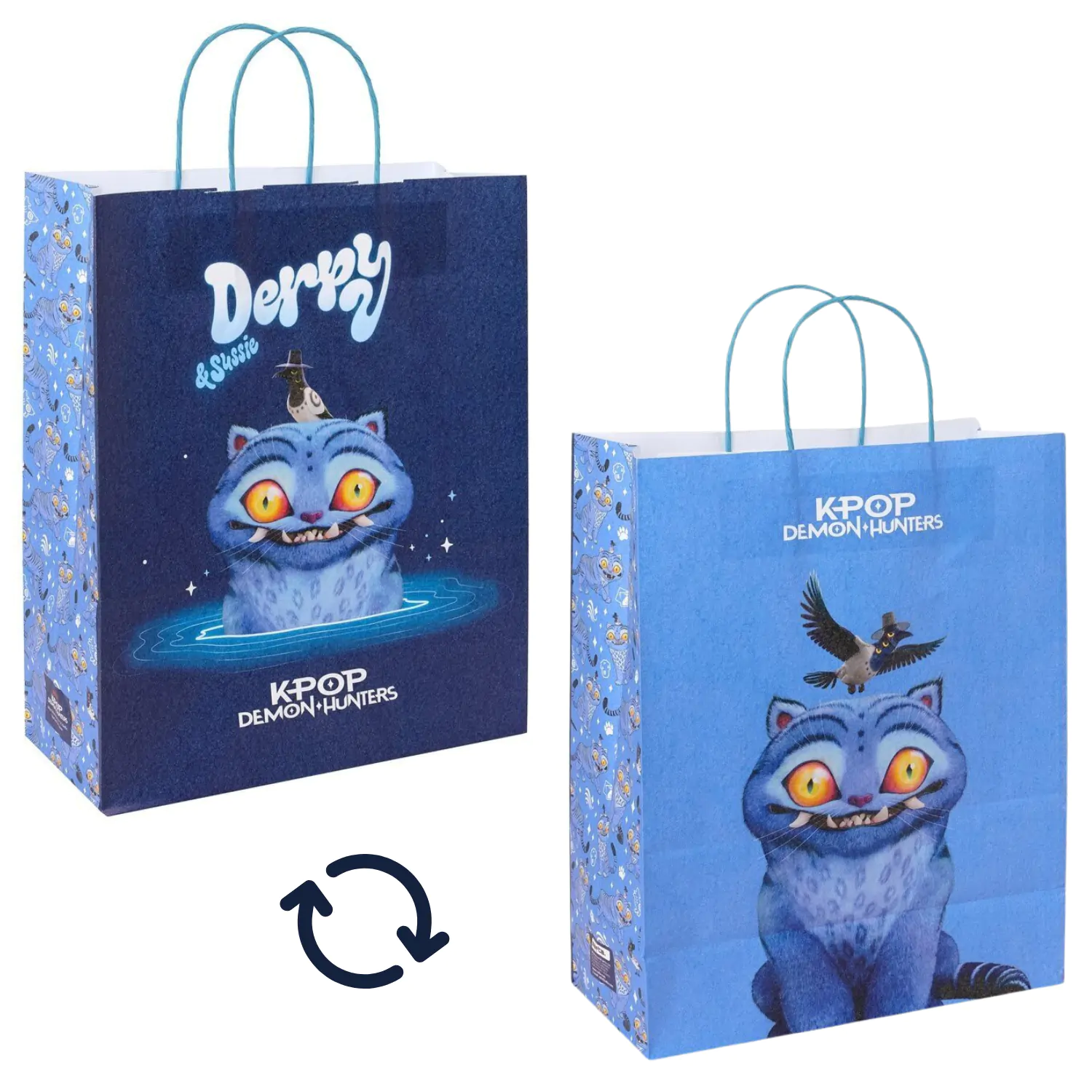 K-pop Demon Slayer Derpy & Sussie papírová dárková taška 40 cm fotografii produktu