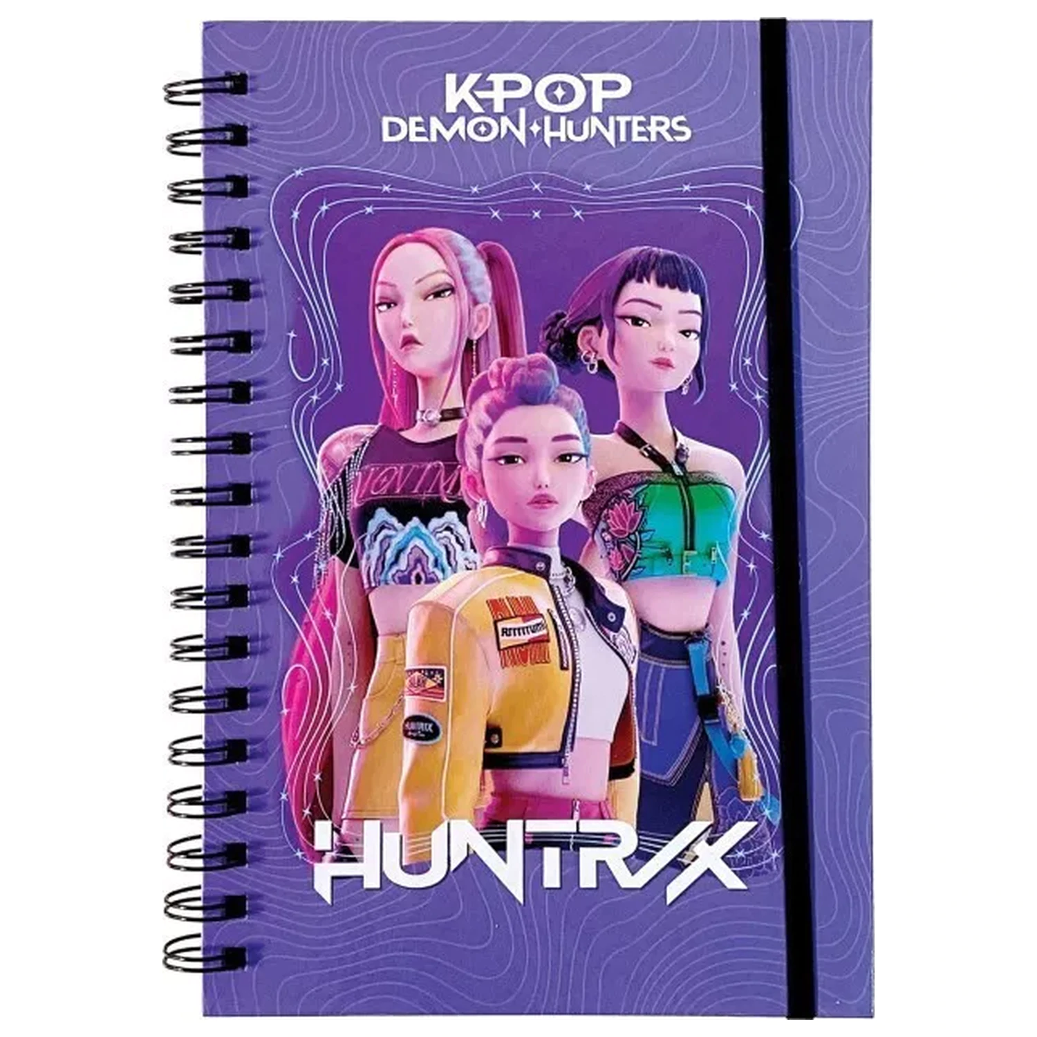 K-pop Demon Slayers Hunter X B/5 linkovaný spirálový zápisník, 70 listů fotografii produktu