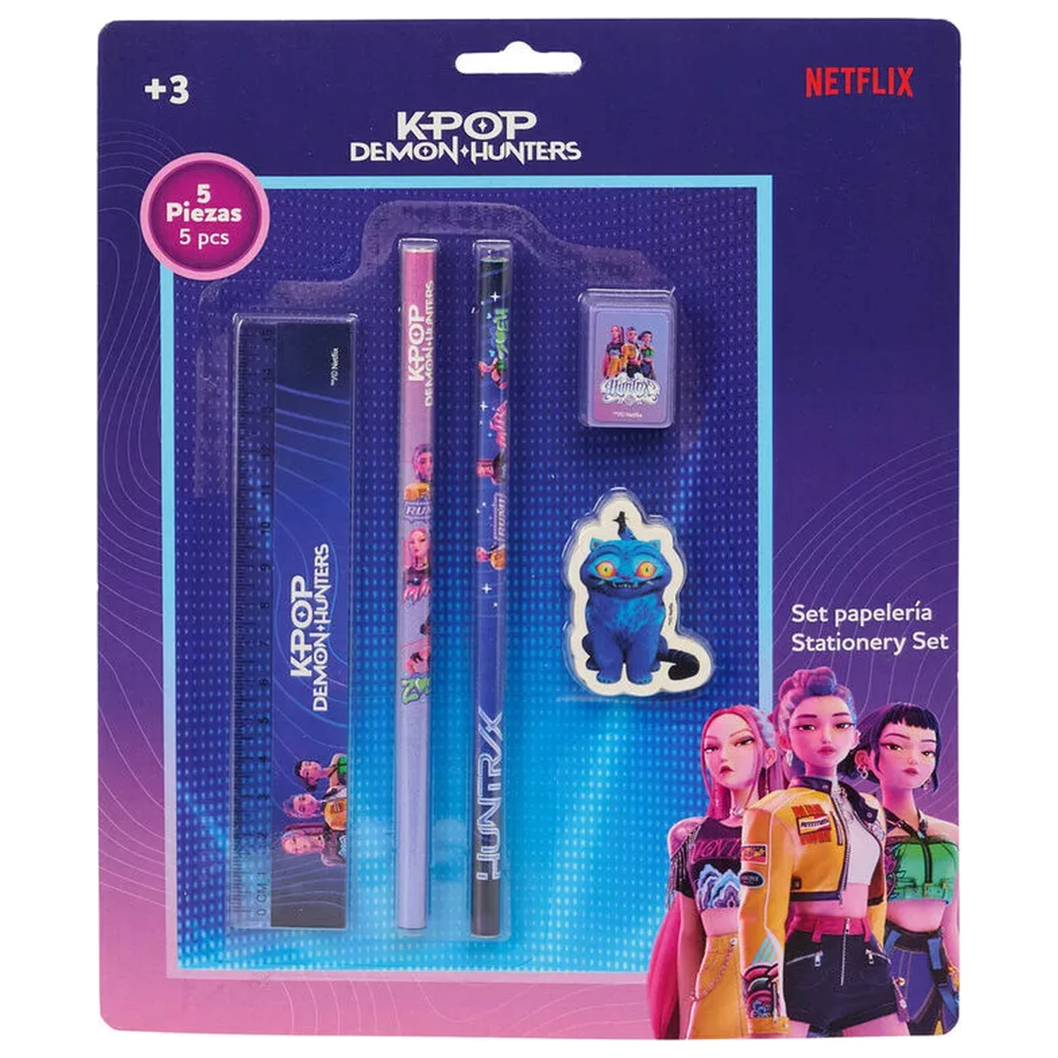 K-pop Demon Slayers Hunter x Stationery sada 5 kusů fotografii produktu