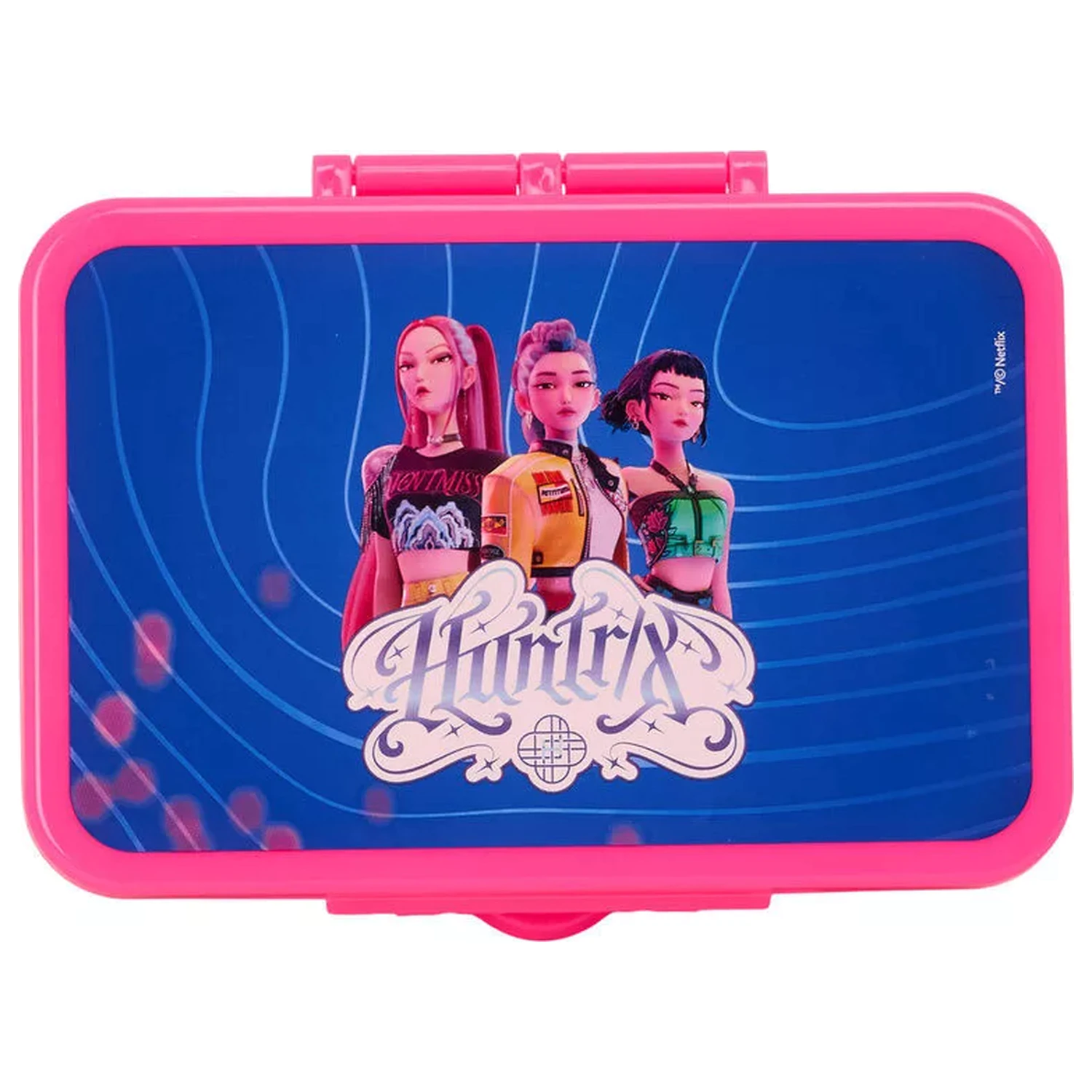 K-pop Demon Hunters Hunter x vícekomorový obědový box, box na sendviče fotografii produktu