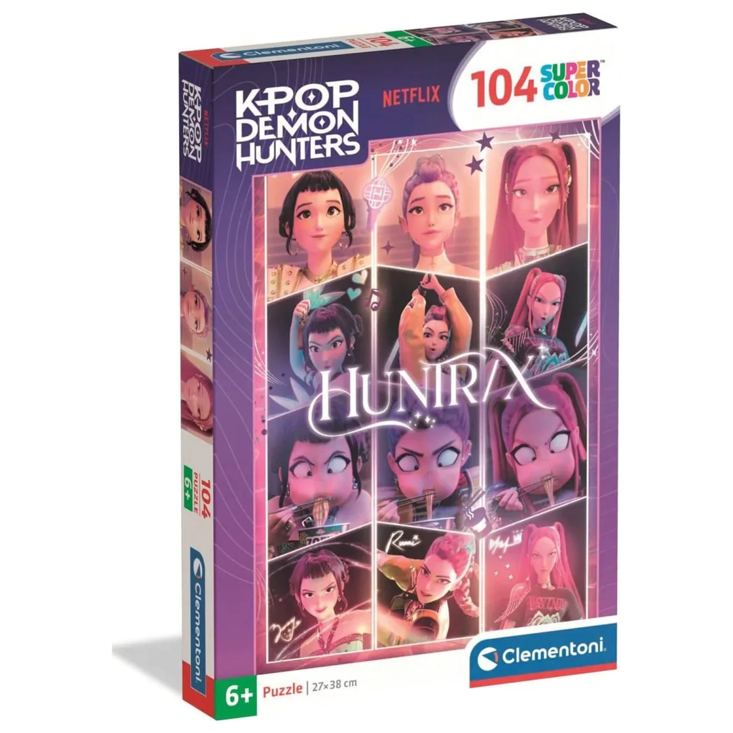 K-pop Demon Hunters Idols 104dílné Super puzzle fotografii produktu