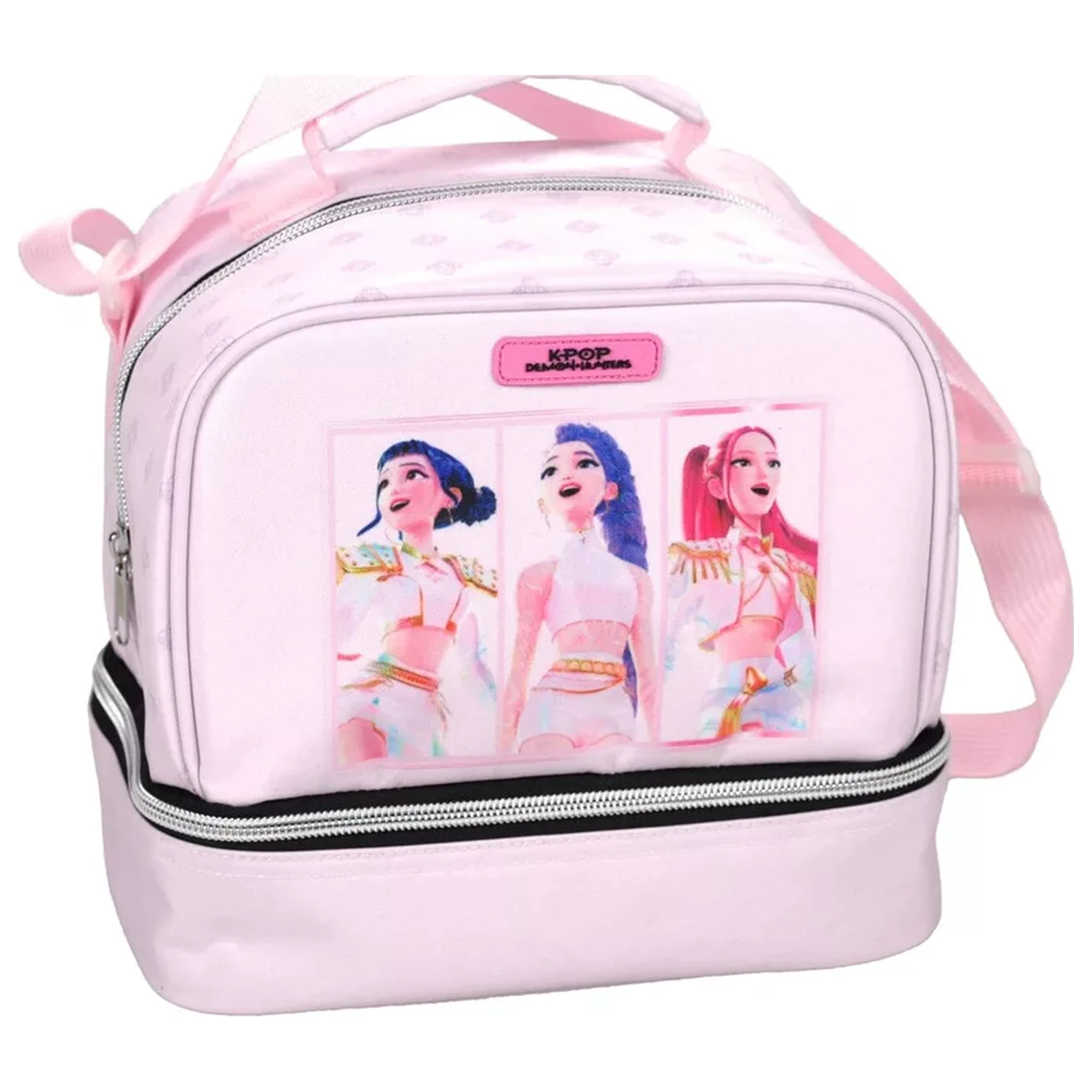 K-pop Demon Slayers růžová termotaška na oběd 21 cm fotografii produktu