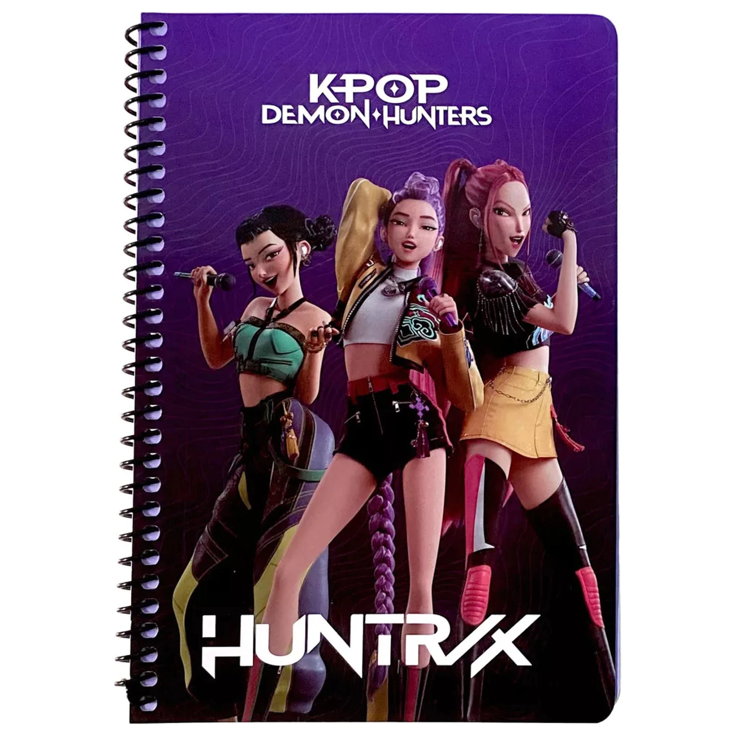 K-pop Demon Hunters Singer Trio B/5 linkovaný spirálový zápisník 70 listů fotografii produktu
