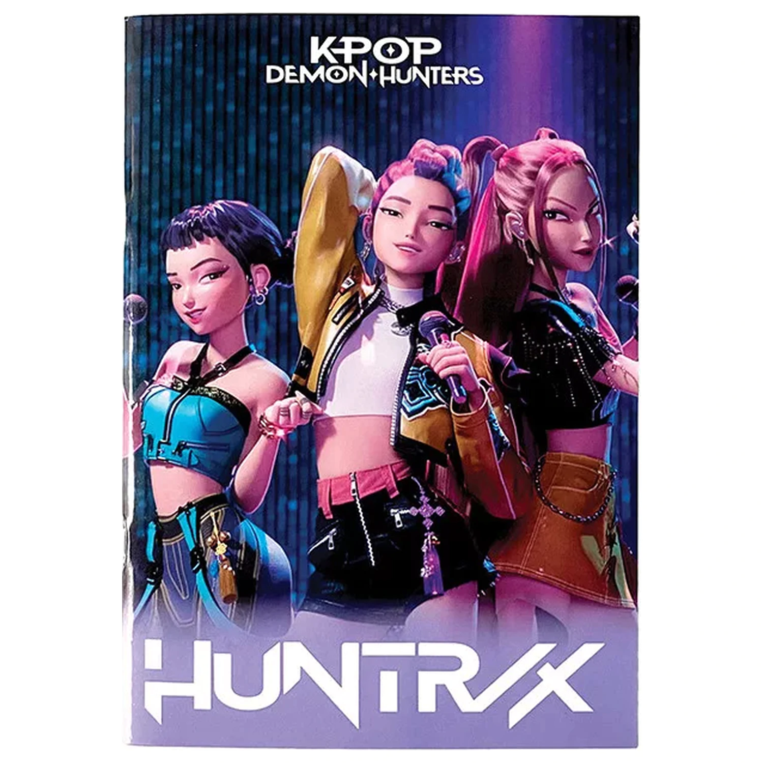 K-pop Demon Hunters Singers A4 linkovaný zápisník 50 listů fotografii produktu