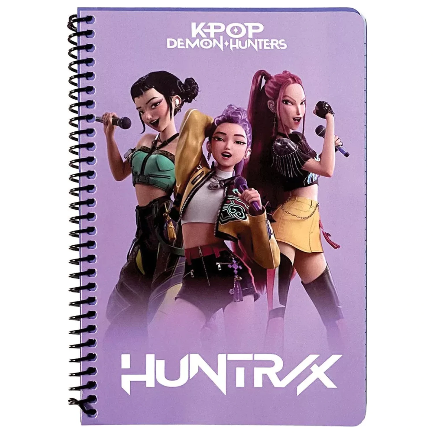 K-pop Demon Hunters Singers B/5 linkovaný spirálový zápisník 105 stránek fotografii produktu