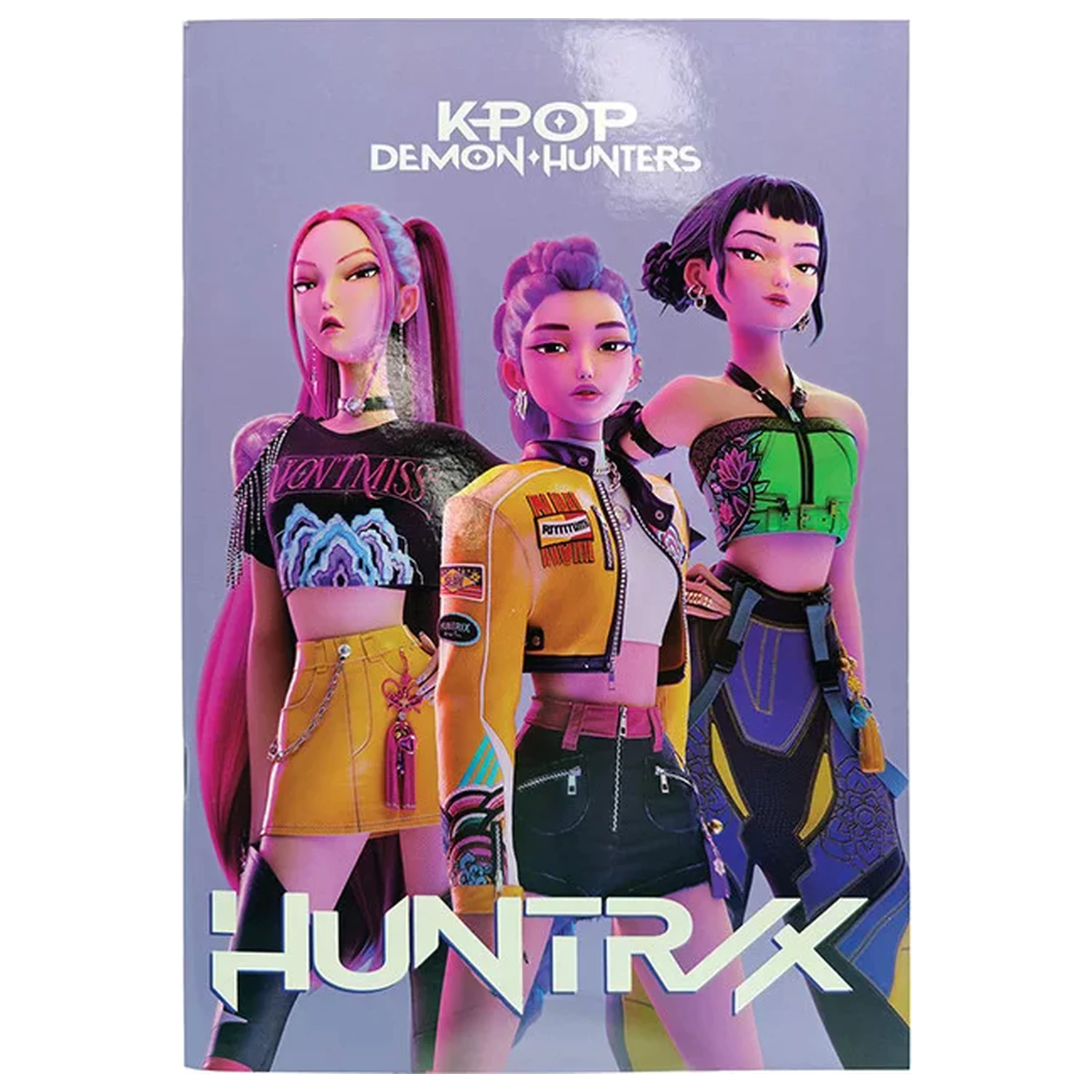 K-pop Demon Slayers Trio B/5 linkovaný zápisník, 40 listů fotografii produktu
