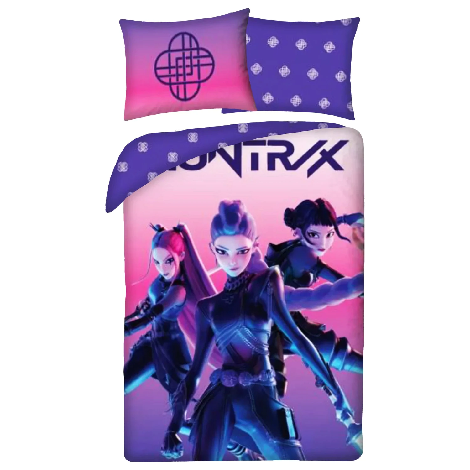 K-pop Demon Hunters Warriors povlak na přikrývku fotografii produktu