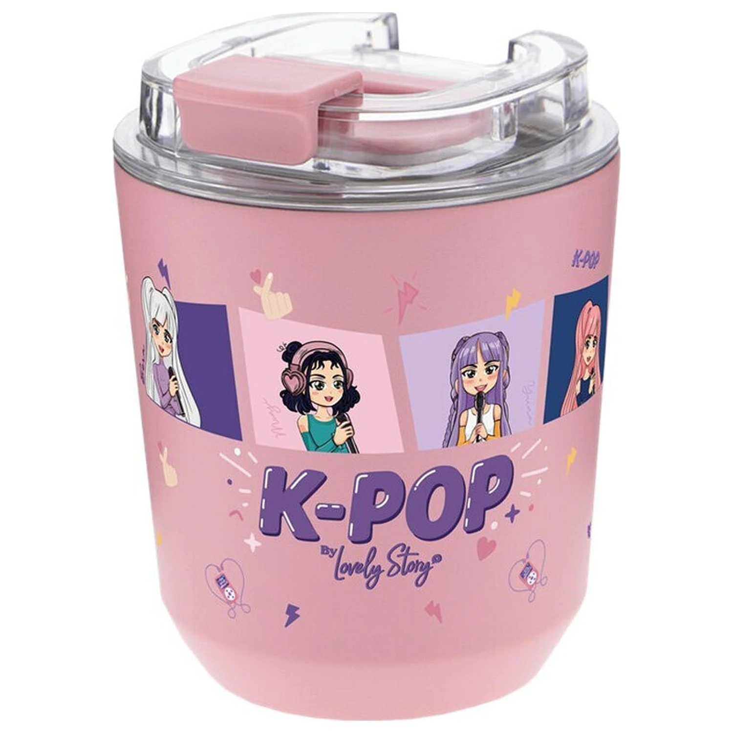 K-Pop Make-up termohrnek 280ml fotografii produktu