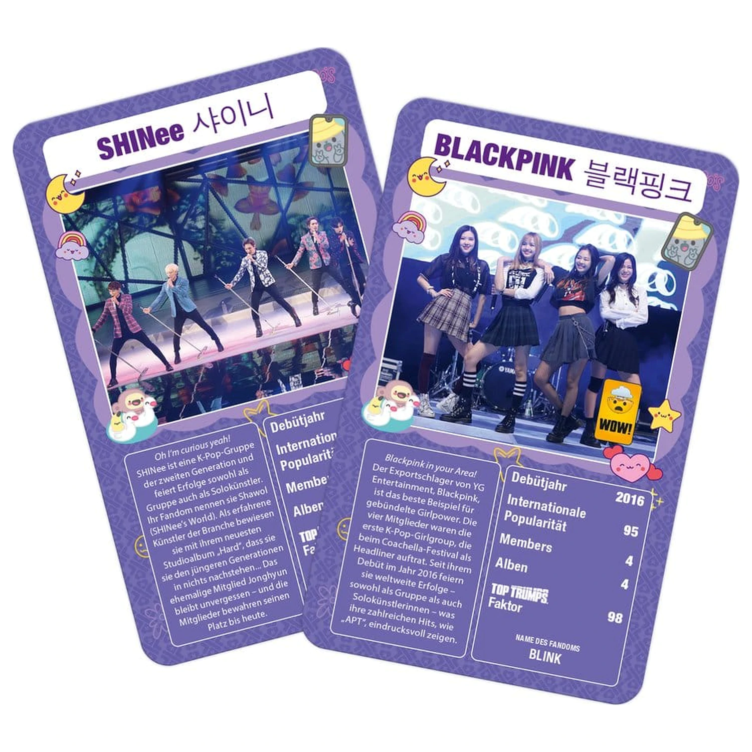 K-Pop Karetní hra Top Trumps *německá verze* fotografii produktu