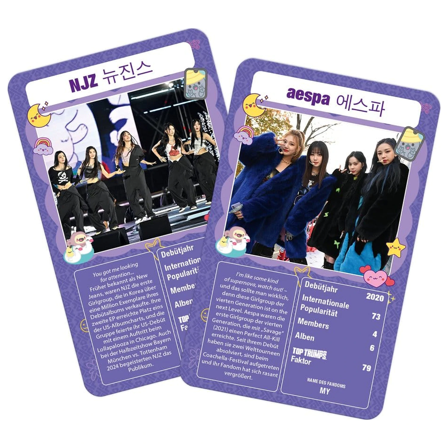 K-Pop Karetní hra Top Trumps *německá verze* fotografii produktu
