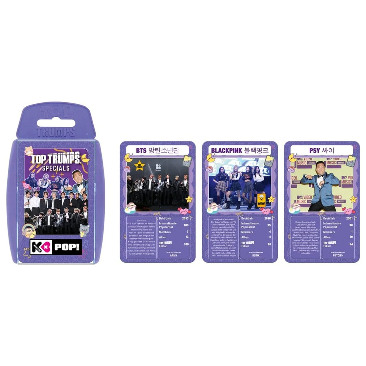 K-Pop Karetní hra Top Trumps *německá verze* fotografii produktu