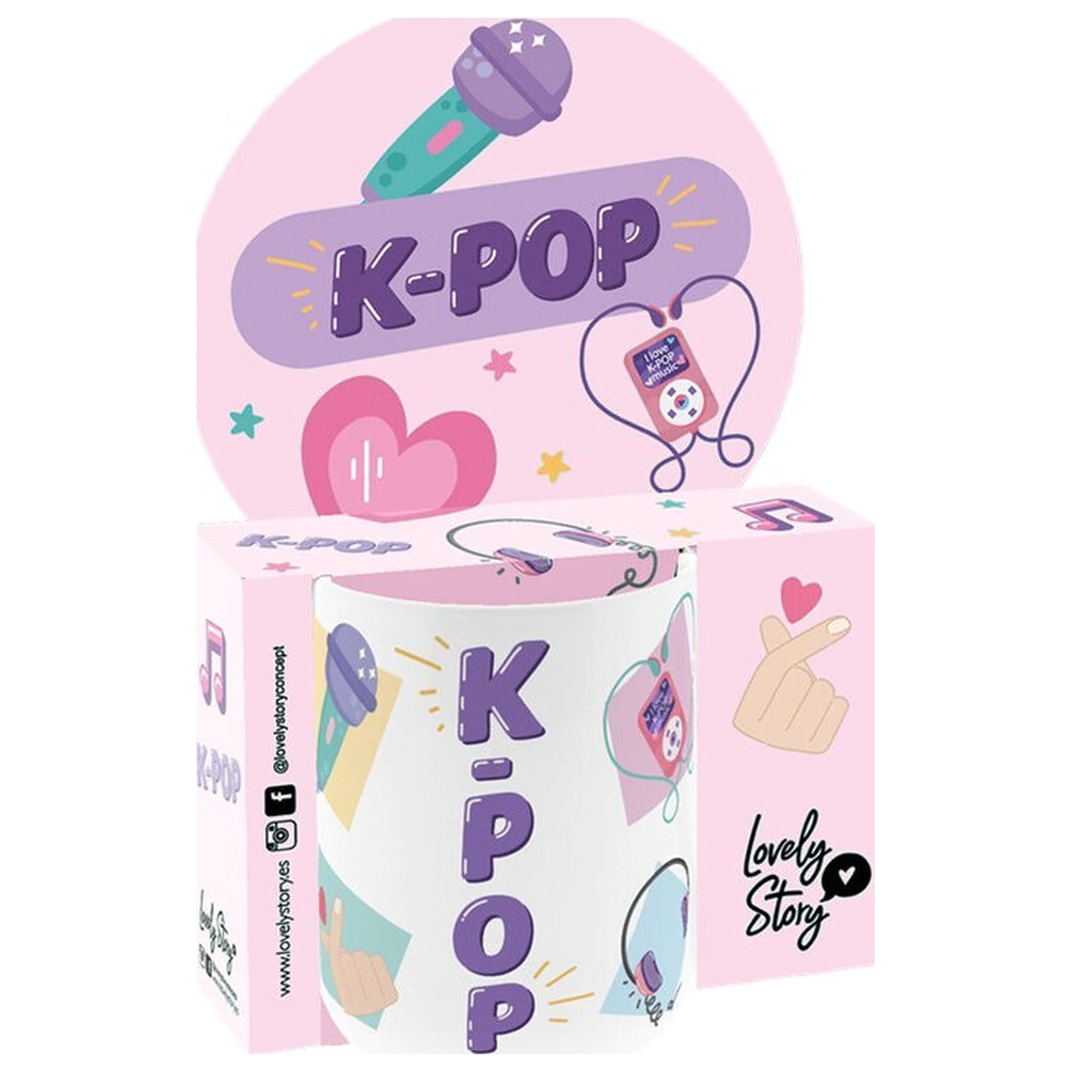 K-Pop Universe hrnek 330ml fotografii produktu