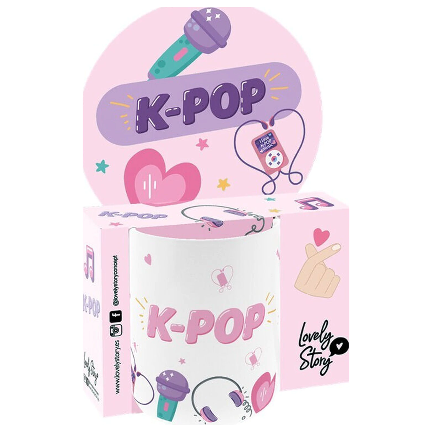 K-Pop Vibes hrnek 330ml fotografii produktu