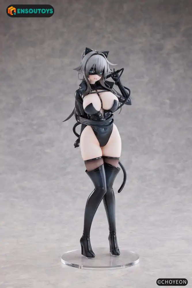 K Pring Original Character Socha 1/6 Cat Woman Happy-chan Different Color Edition 27 cm fotografii produktu