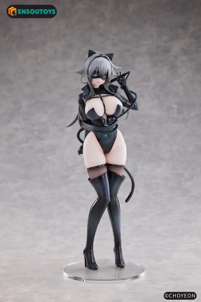 K Pring Original Character Socha 1/6 Cat Woman Happy-chan Different Color Edition 27 cm fotografii produktu