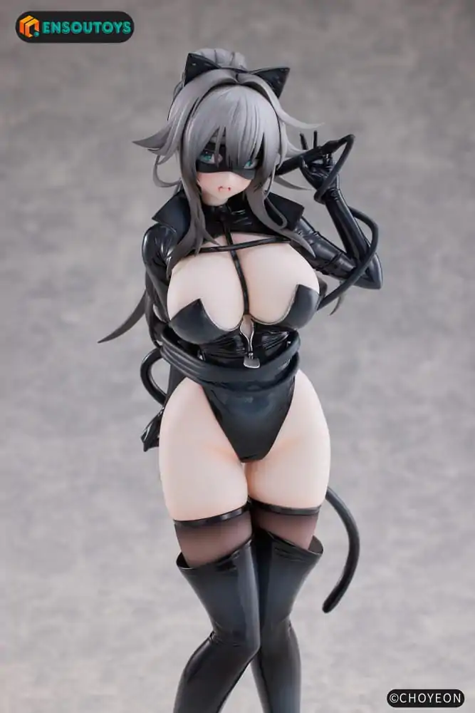K Pring Original Character Socha 1/6 Cat Woman Happy-chan Different Color Edition 27 cm fotografii produktu