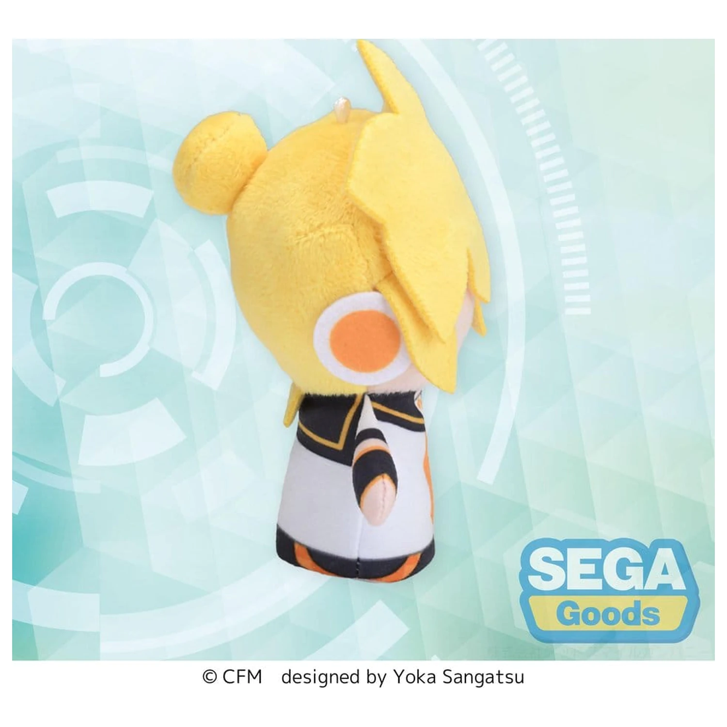 Kagamine Rin & Len Fuwa Petit Plush Figure Kagamine Len prstový maskot 10 cm fotografii produktu