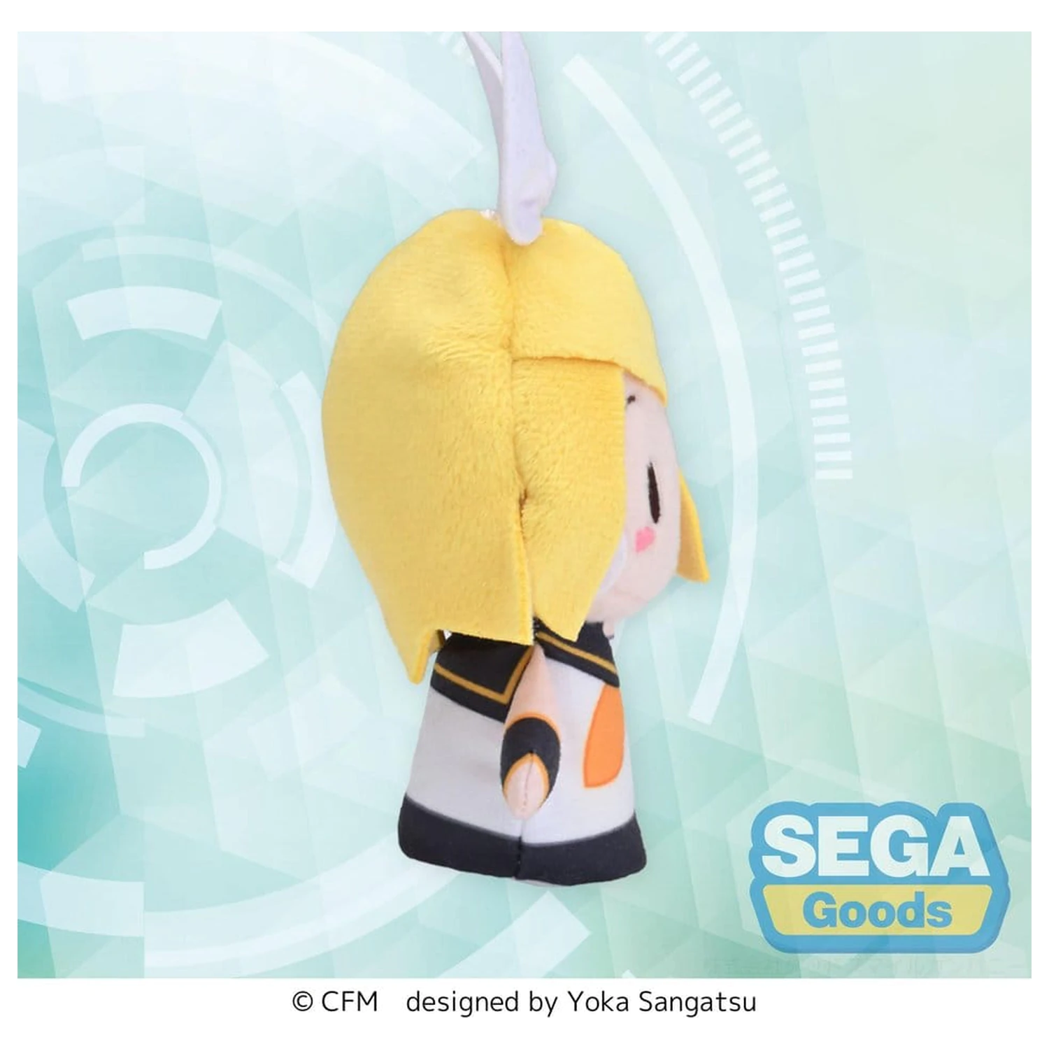 Kagamine Rin & Len Fuwa Petit Plush Kagamine Rin Prstový maskot 10 cm fotografii produktu
