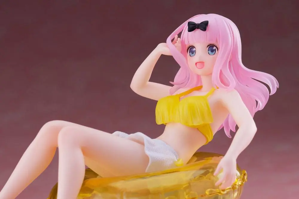 Kaguya-sama: Love is War PVC Statue Ultra Romantic Aqua Float Girls Figure Chika Fujiwara PVC Socha fotografii produktu