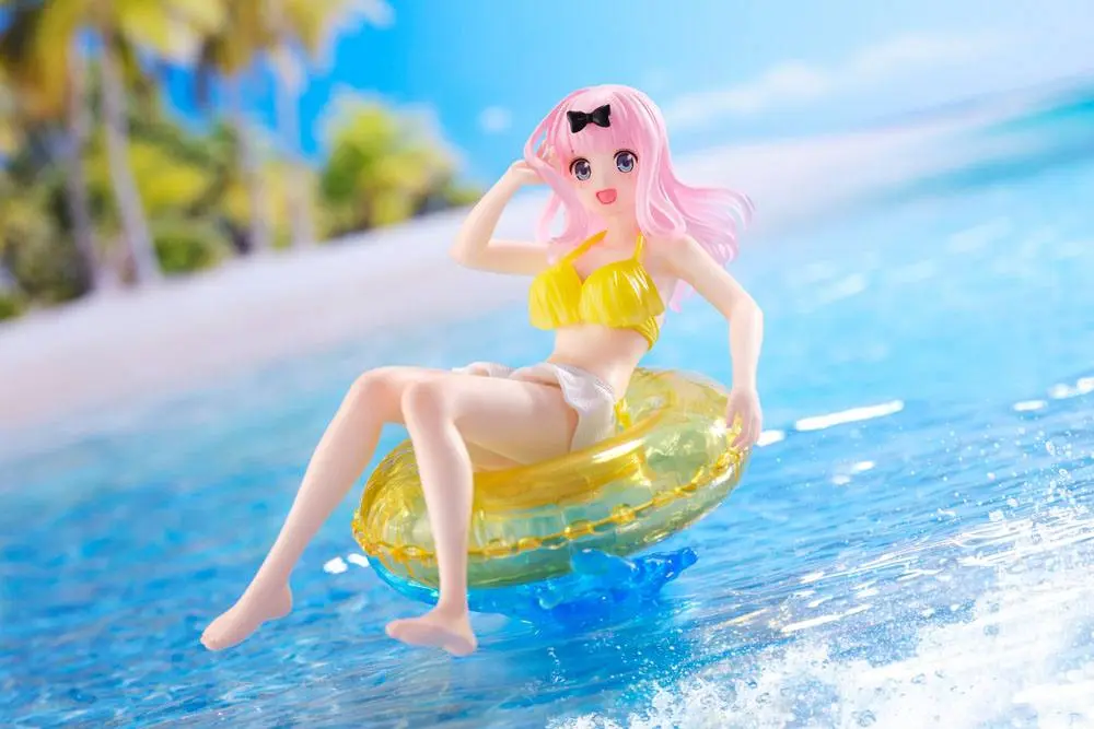 Kaguya-sama: Love is War PVC Statue Ultra Romantic Aqua Float Girls Figure Chika Fujiwara PVC Socha fotografii produktu