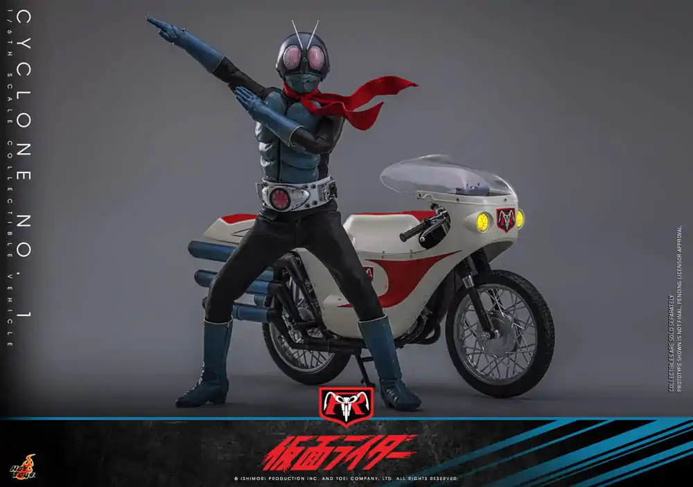 Kamen Rider 1/6 Cyclone č. 1 19 cm fotografii produktu