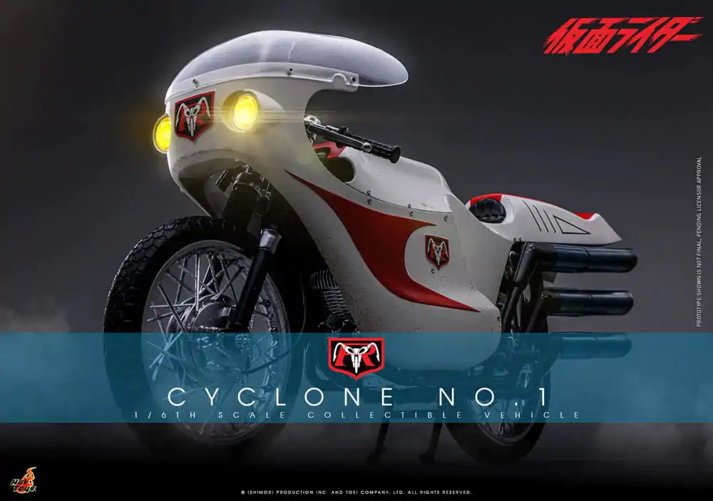 Kamen Rider 1/6 Cyclone č. 1 19 cm fotografii produktu