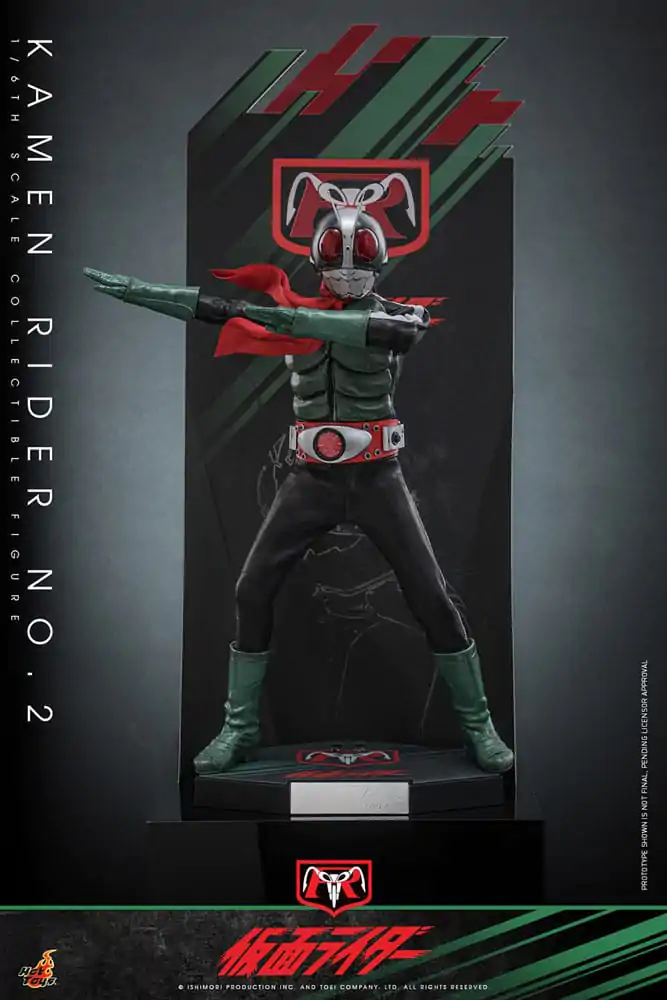 Kamen Rider 1/6 akční figurka Kamen Rider No. 2 30 cm fotografii produktu