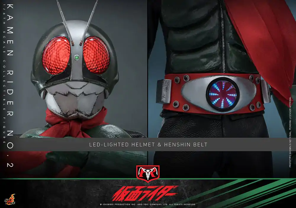 Kamen Rider 1/6 akční figurka Kamen Rider No. 2 30 cm fotografii produktu