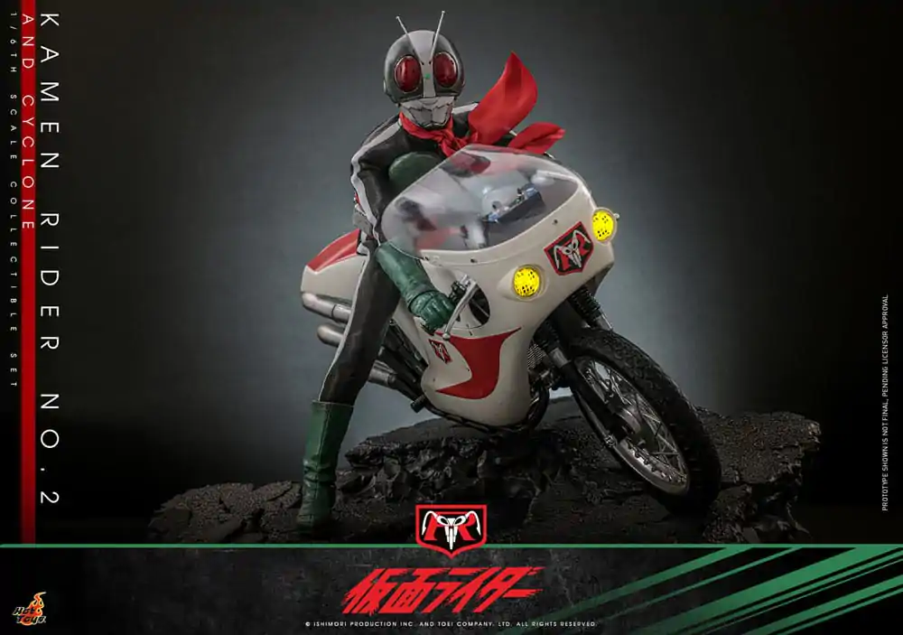 Kamen Rider 1/6 Kamen Rider No. 2 a Cylone 30 cm fotografii produktu