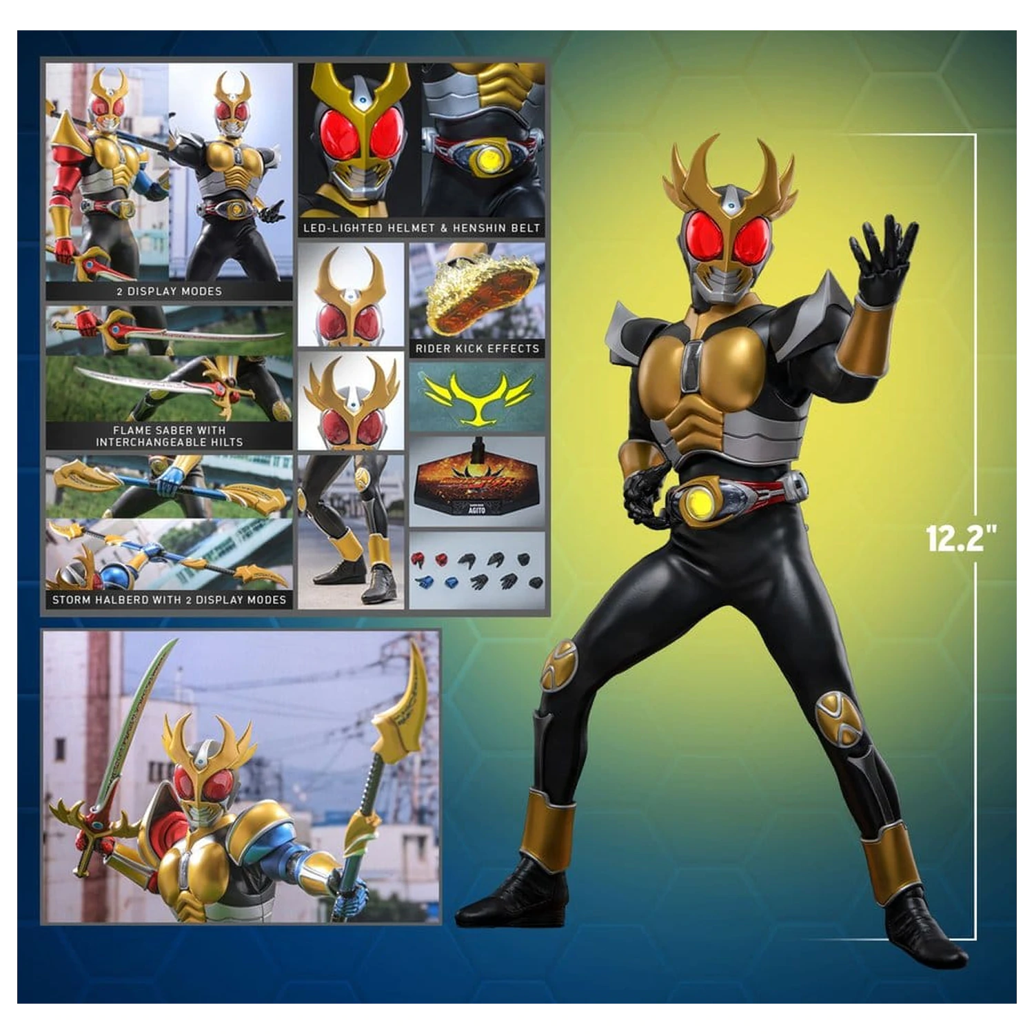 Kamen Rider akční figurka 1/6 Agito 31 cm fotografii produktu