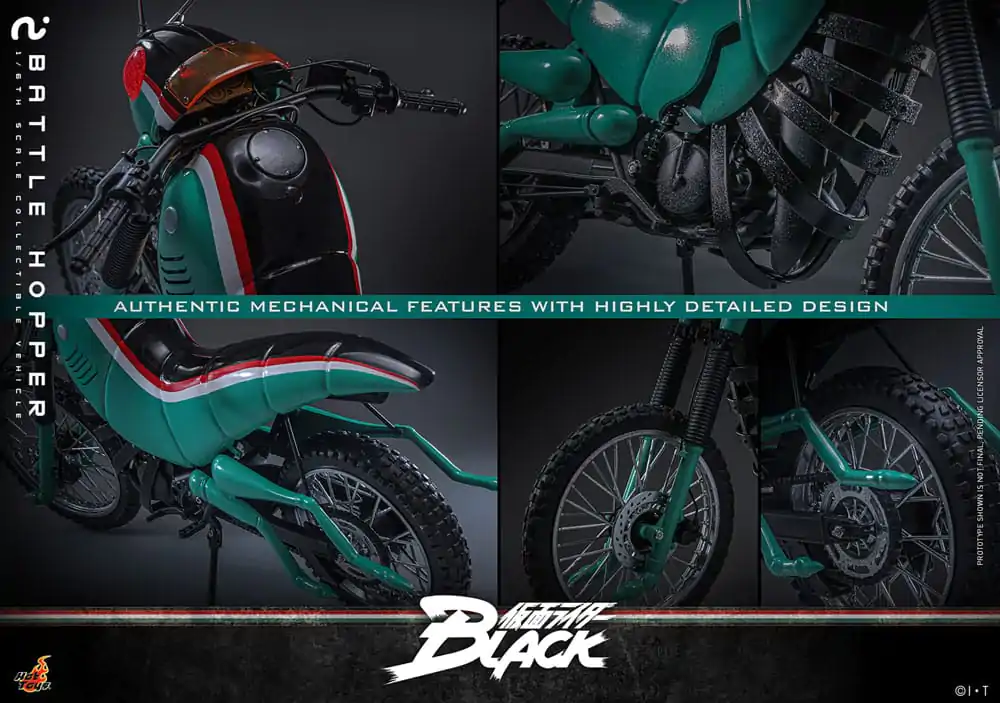 Kamen Rider Black Vozidlo 1/6 Battle Hopper 36 cm fotografii produktu