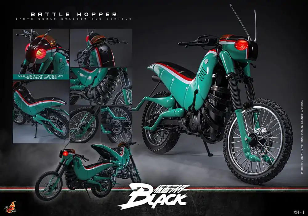 Kamen Rider Black Vozidlo 1/6 Battle Hopper 36 cm fotografii produktu